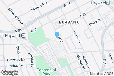 Map image of the property - 215 Burbank St