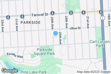 Map image of the property - 2546 26th Ave
