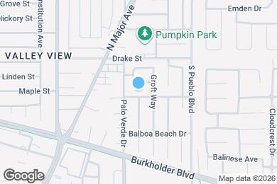 Map image of the property - 406 Aloha Dr