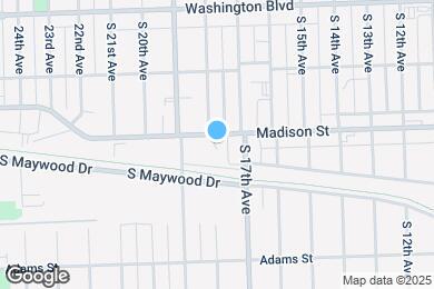 Map image of the property - 1725 Madison St