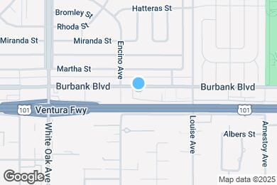 Map image of the property - 17440 Burbank Blvd