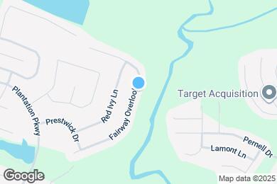Map image of the property - 11906 Fairway Overlook