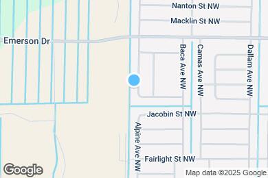 Map image of the property - 1228 Amador Ave NW