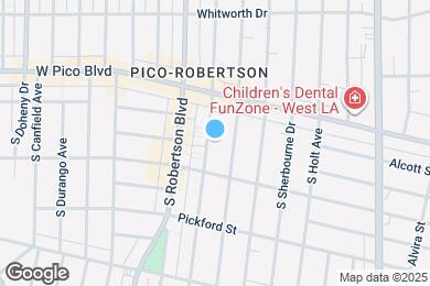Map image of the property - 1450 S Wooster St