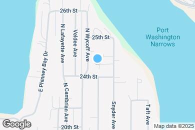 Map image of the property - 2417 Snyder Ave