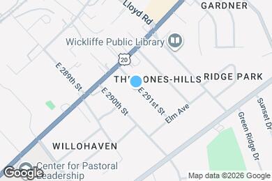 Map image of the property - 1706 E 291st St