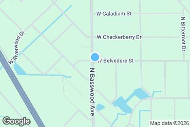 Map image of the property - 12080 W Belvedere St