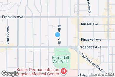 Map image of the property - 1737 N Berendo St