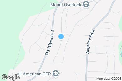 Map image of the property - 10912 181st Ave Pl E