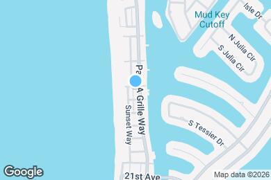 Map image of the property - 2706 Pass a Grille Way