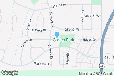 Map image of the property - 603 Greten Ct