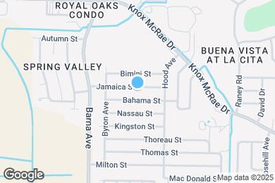 Map image of the property - 1635 Jamaica St