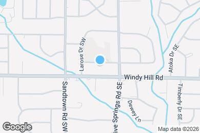 Map image of the property - 58 Larose Dr SW