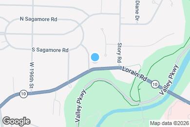 Map image of the property - 19070 Lorain Rd