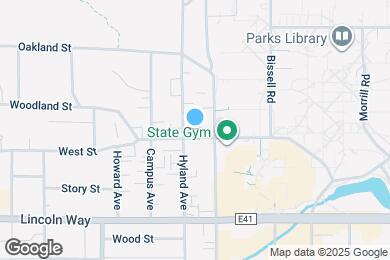 Map image of the property - 2717 West Street