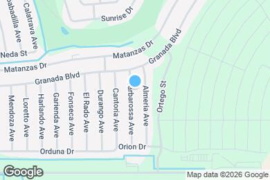 Map image of the property - 4128 Barbarossa Ave