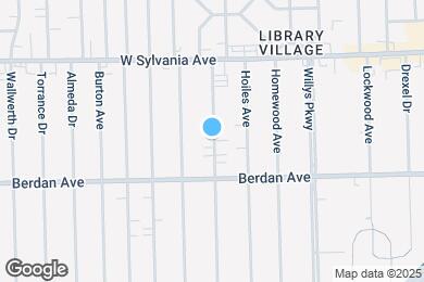 Map image of the property - 3839 Hazelhurst Ave
