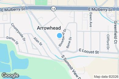 Map image of the property - 739 Riverbend Dr