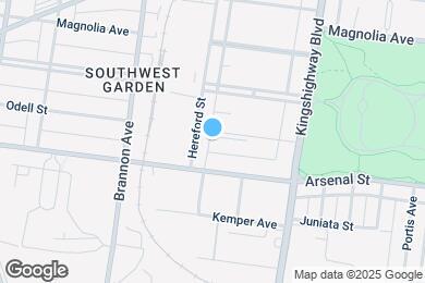 Map image of the property - 4988 Odell St