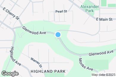 Map image of the property - 407 Glenwood Ave