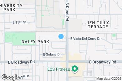 Map image of the property - 722 E Encanto Dr
