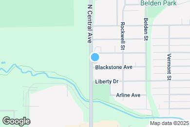 Map image of the property - 1903 N Central Ave