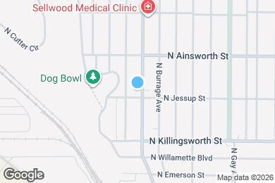 Map image of the property - 5715 N Greeley Ave