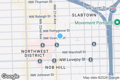 Map image of the property - 2066 NW Overton St