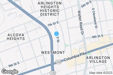 Map image of the property - 822 S Ivy St