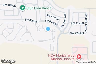 Map image of the property - 4244 SW 50th Cir