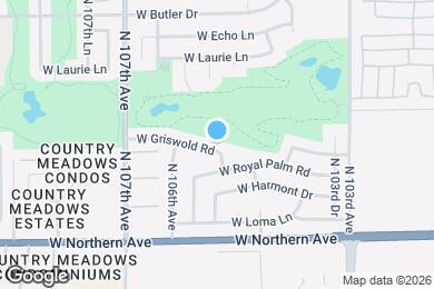 Map image of the property - 10504 W Griswold Rd