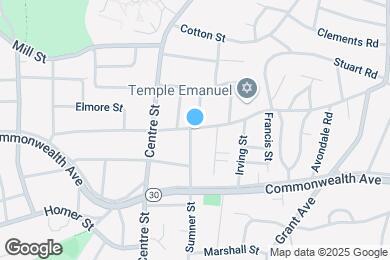 Map image of the property - 436 Ward St