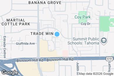 Map image of the property - 310 Tradewinds Dr