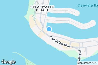 Map image of the property - 530 S Gulfview Blvd