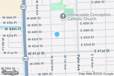 Map image of the property - 145 W 43rd St