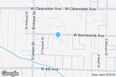 Map image of the property - 4203 W Kennewick Ave