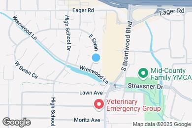 Map image of the property - 1686 E Swan Cir