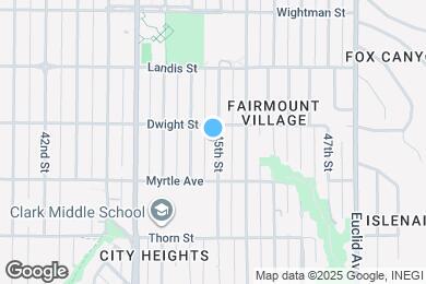 Map image of the property - 3570-3574 45th St