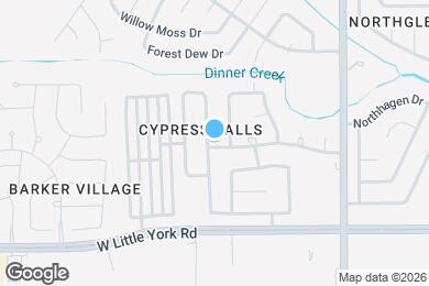 Map image of the property - 6402 Bright Falls Ln