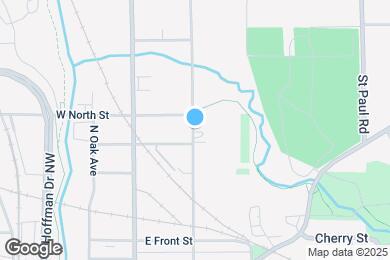 Map image of the property - 919 N Elm Ave