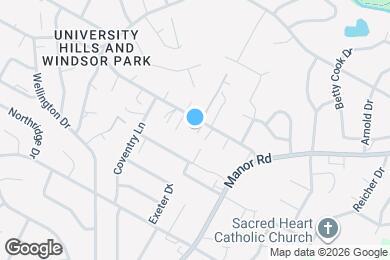 Map image of the property - 2609 Wheless Ln