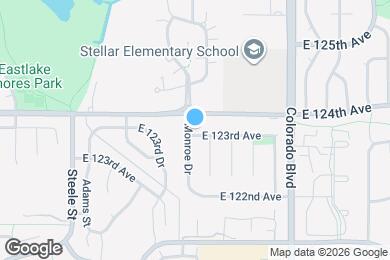 Map image of the property - 3535 E 123rd Ave