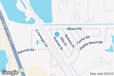 Map image of the property - 17419 Dumont Dr