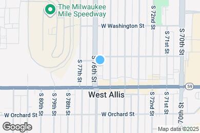 Map image of the property - 1324 S 76th St