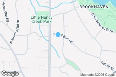 Map image of the property - 935 Stovall Blvd NE