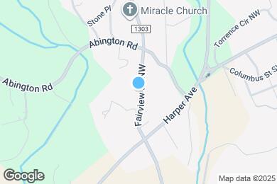 Map image of the property - 133 Fairview Dr NW