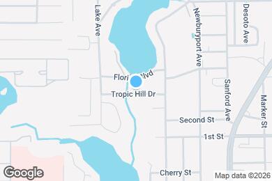 Map image of the property - 721 Tropic Hill Dr