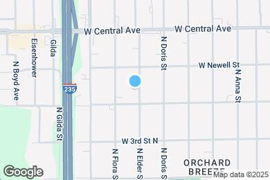 Map image of the property - 525 N Elder St