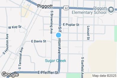 Map image of the property - 473 S Thornton Ave