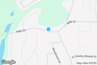 Map image of the property - 705 Mills Dr